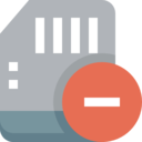 storage,ui,electronics,interface,computer,delete,data storage,minus,approved,shapes and symbols,sd card